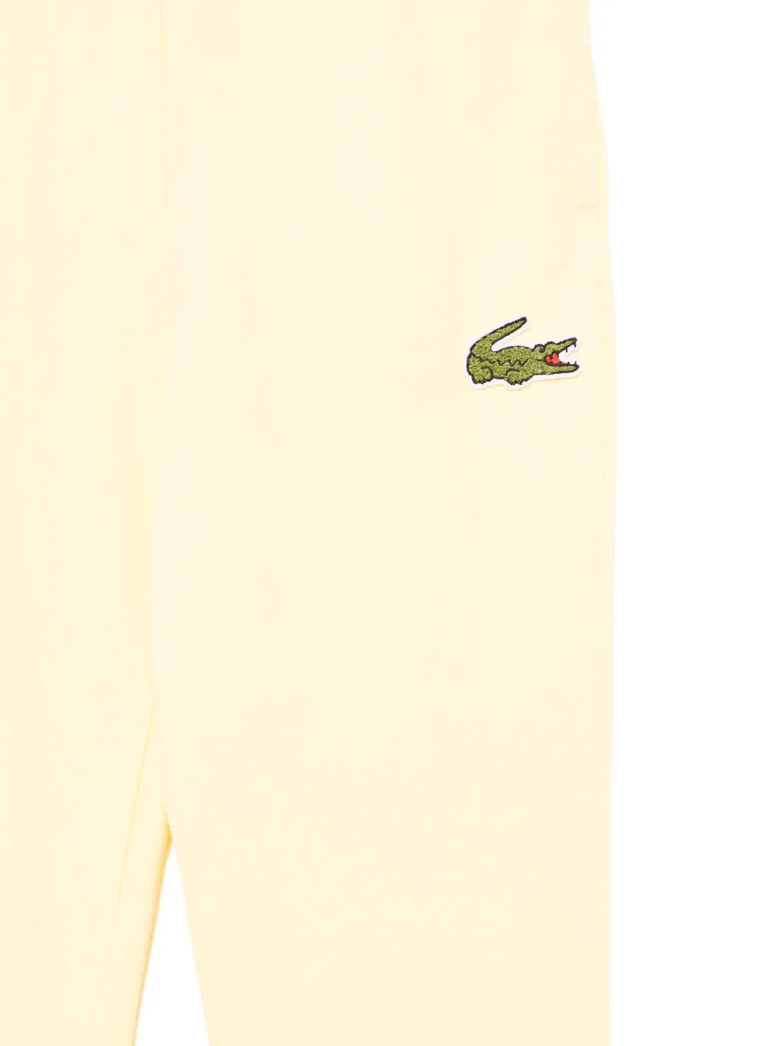 Спортивные штаны хлопковые желтые Lacoste, желтый — фото 2