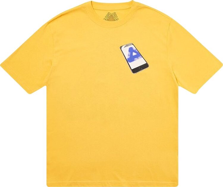 

Футболка Palace Tri-Phone T-Shirt 'Yellow', желтый