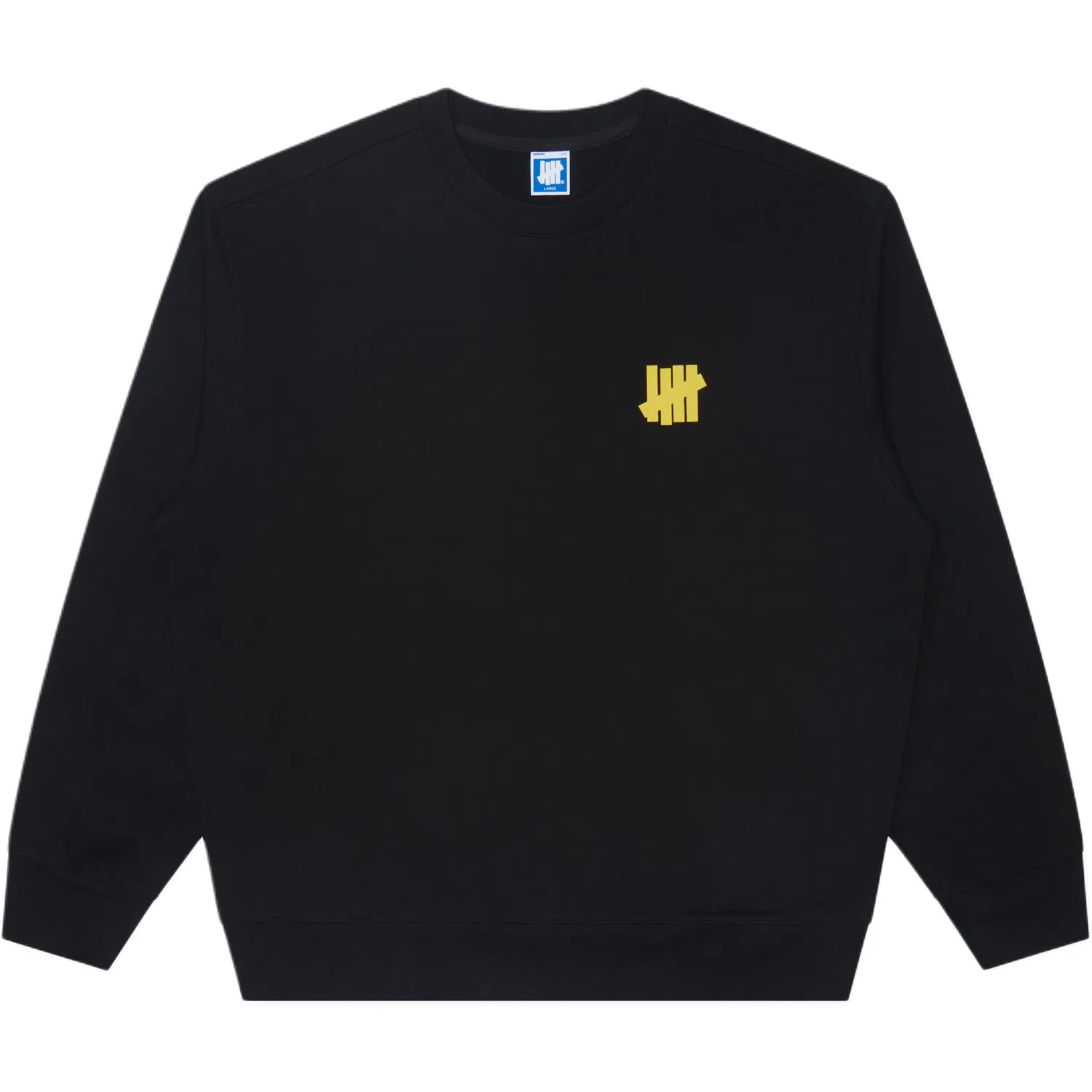 Детский свитшот с круглым вырезом Black UNDEFEATED