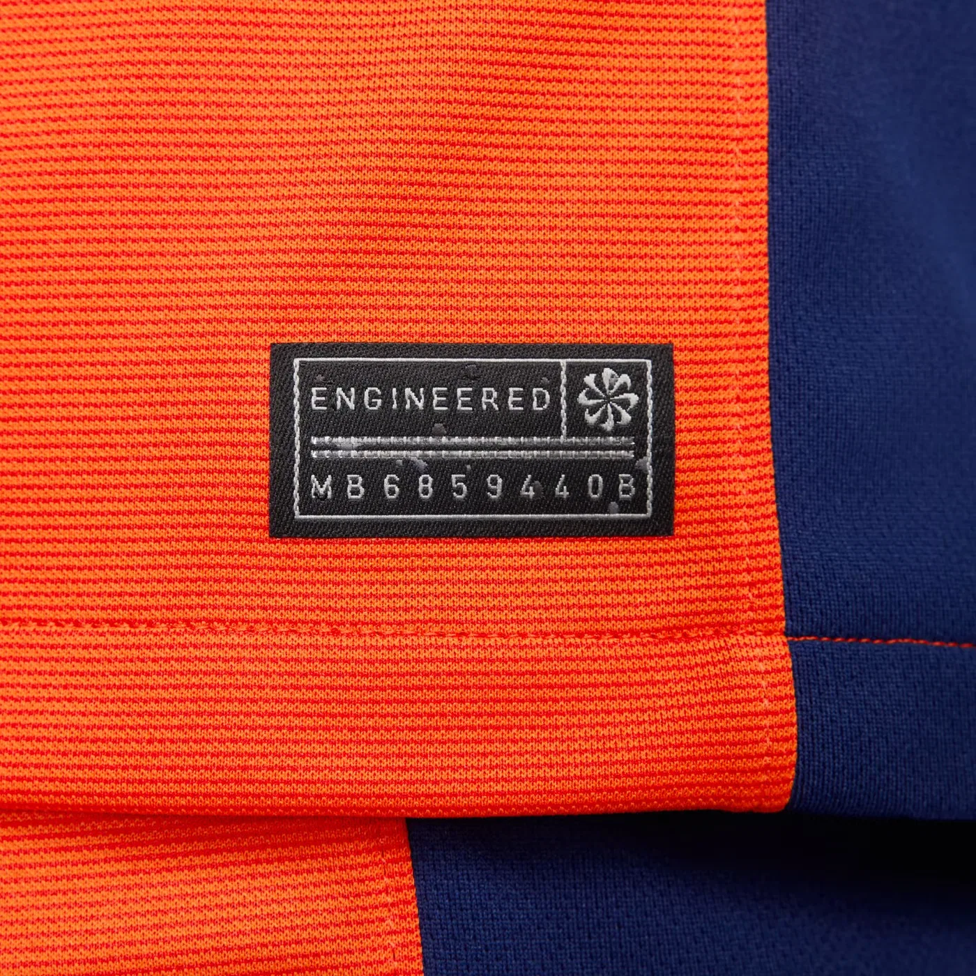 Футбольная джерси домашняя реплика Stadium Netherlands 24/25 Nike, оранжевый — фото 3