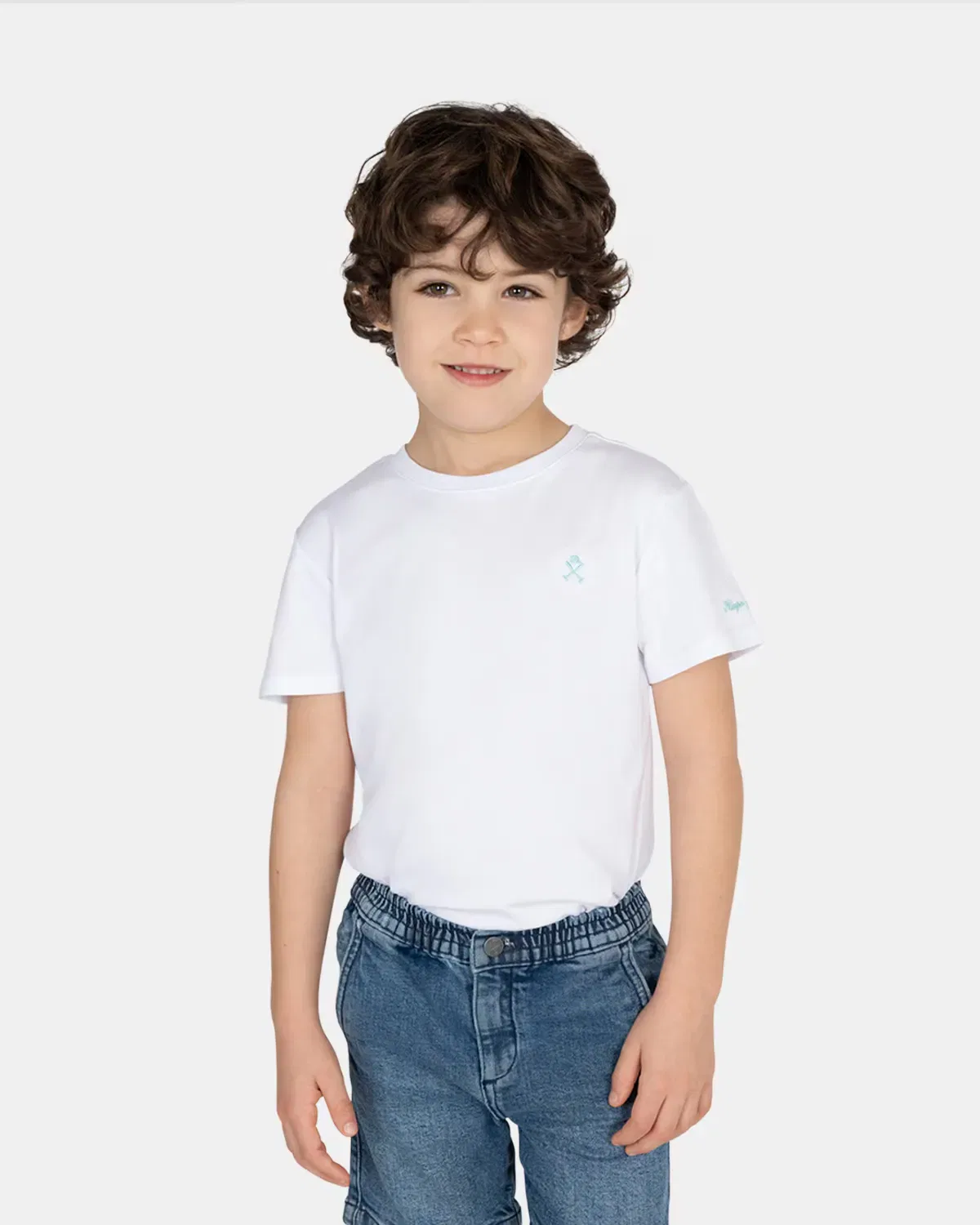 Детская футболка для мальчиков хлопковая с коротким рукавом Harper & Neyer, Blanco