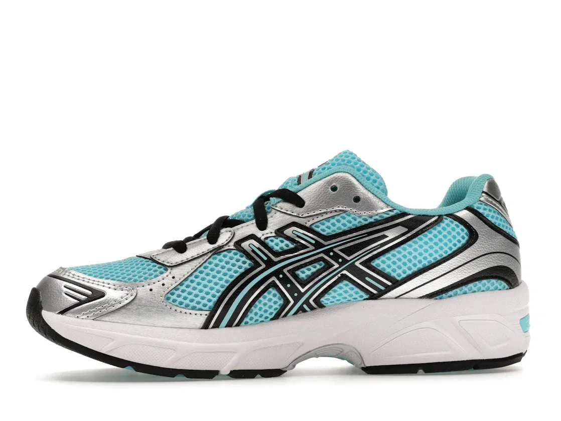 Детские кроссовки с ретро-дизайном ASICS Gel-1130, Larimar Blue / Pure Silver — фото 3