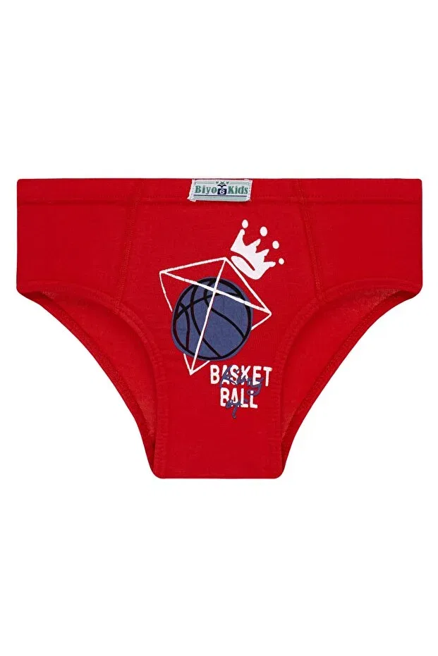 Детские трусы для мальчиков хлопковые 5 штук Biyokids, Mixed Colored — фото 4