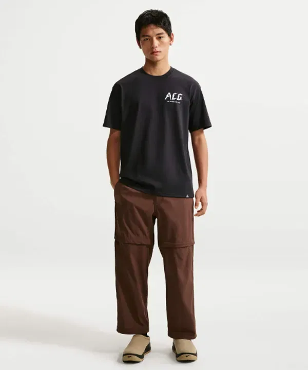 Футболка с длинным рукавом ACG Dri-FIT Nike, черный — фото 4