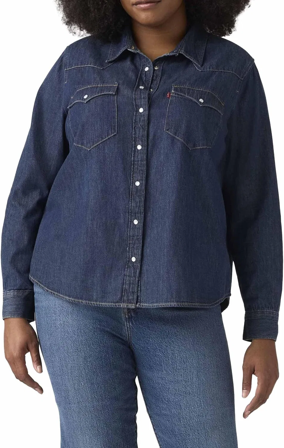 Рубашка с пуговицами, Levi's, 1 шт, XXL, Smokin Hot