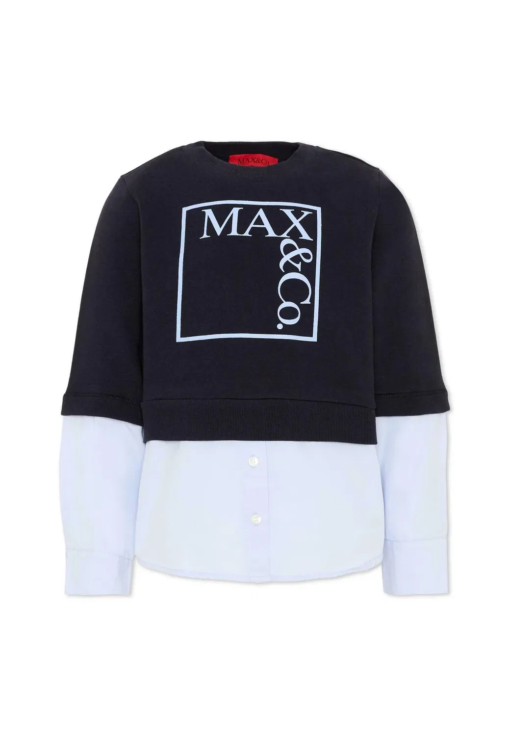 Фелпа - топ с длинными рукавами Max&Co., Blue