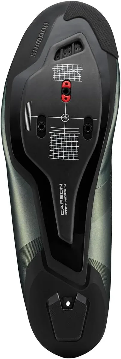 Велосипедные туфли для мужчин SHIMANO SH-RC703, зеленый — фото 2