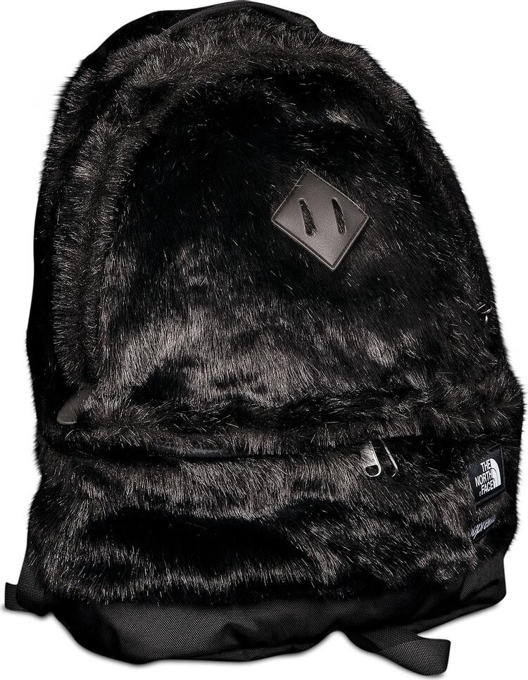 

Рюкзак Supreme x The North Face Faux Fur Backpack Black, черный