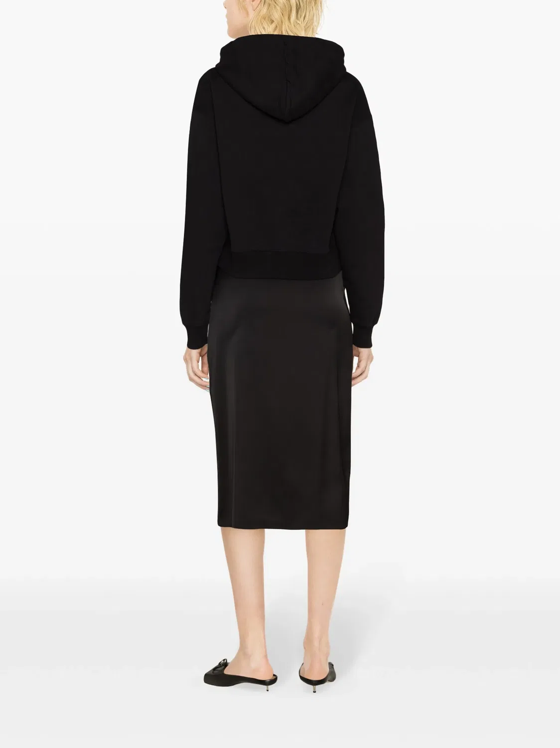 Jacquemus Худи Le Hoodie Gros Grain Черный хлопок — фото 4