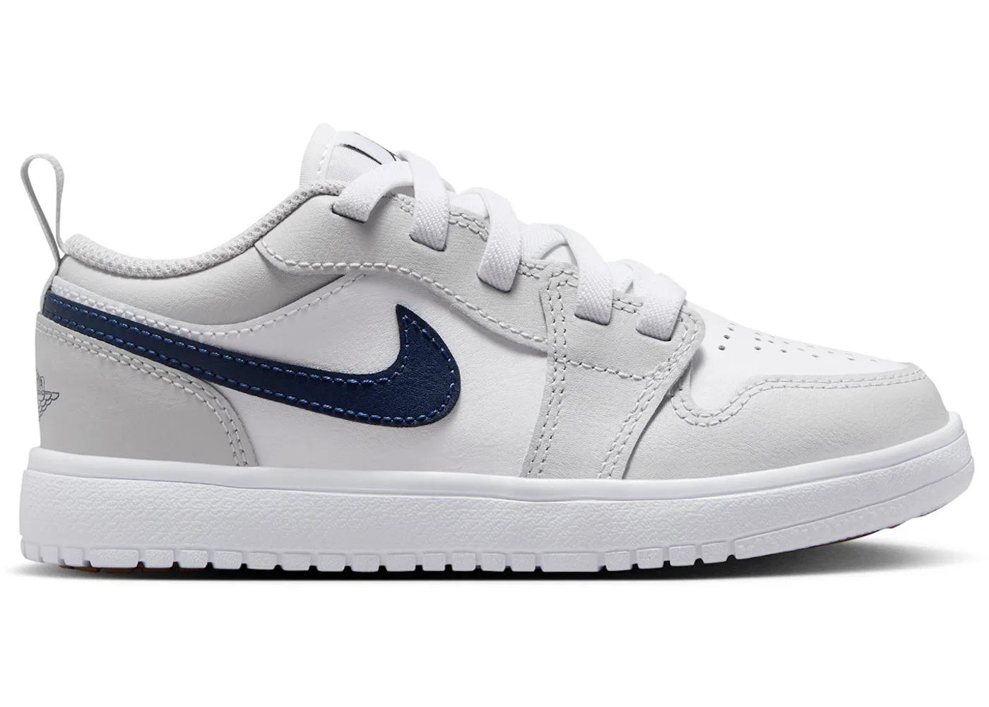 Детские кроссовки Lifestyle Jordan 1 Low ALT Jordan, White/Neutral Grey/Gum Medium Brown/Midnight Navy