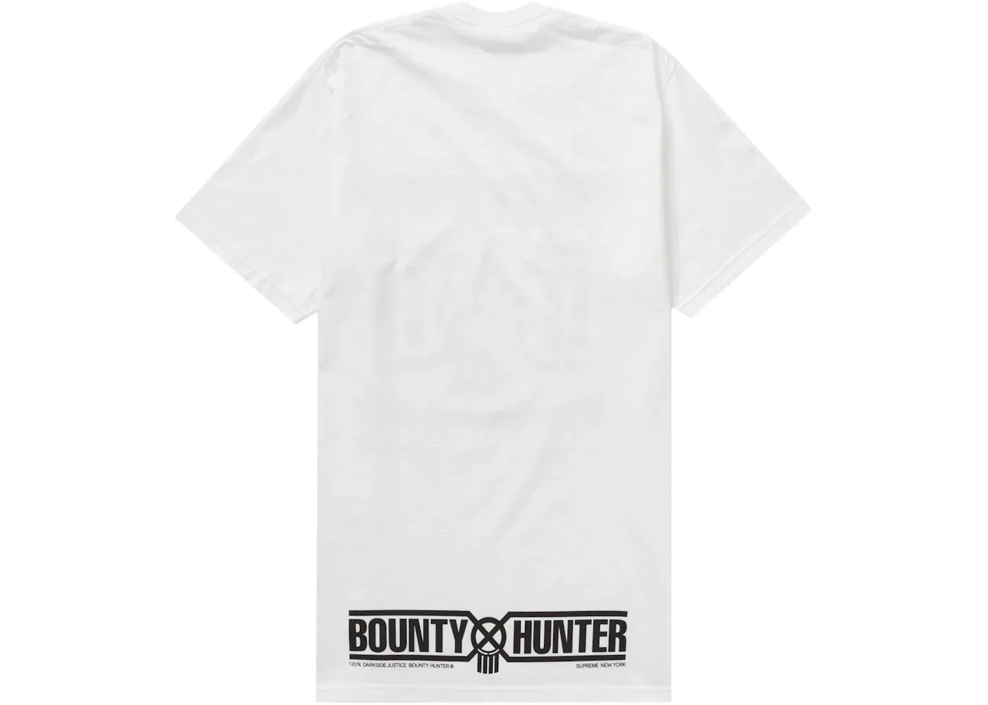 Мужская футболка с принтом Bounty Hunter Wolf Supreme, White — фото 2