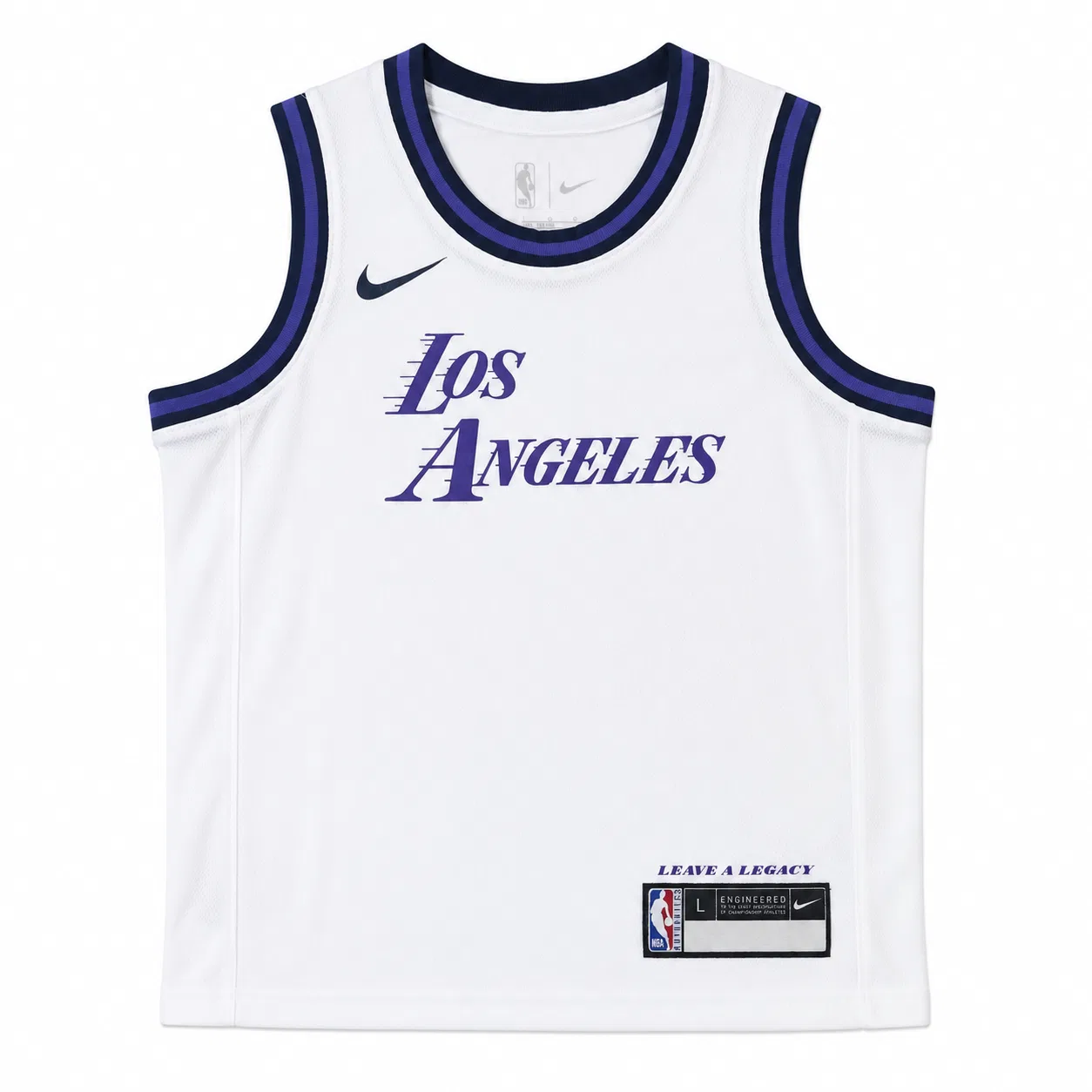 Футболка детская с круглым вырезом Nike X NBA, White