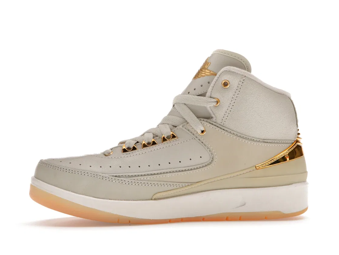 Детские кроссовки Lifestyle Jordan 2 Retro Jordan, Light Bone/White-Metallic Gold — фото 3