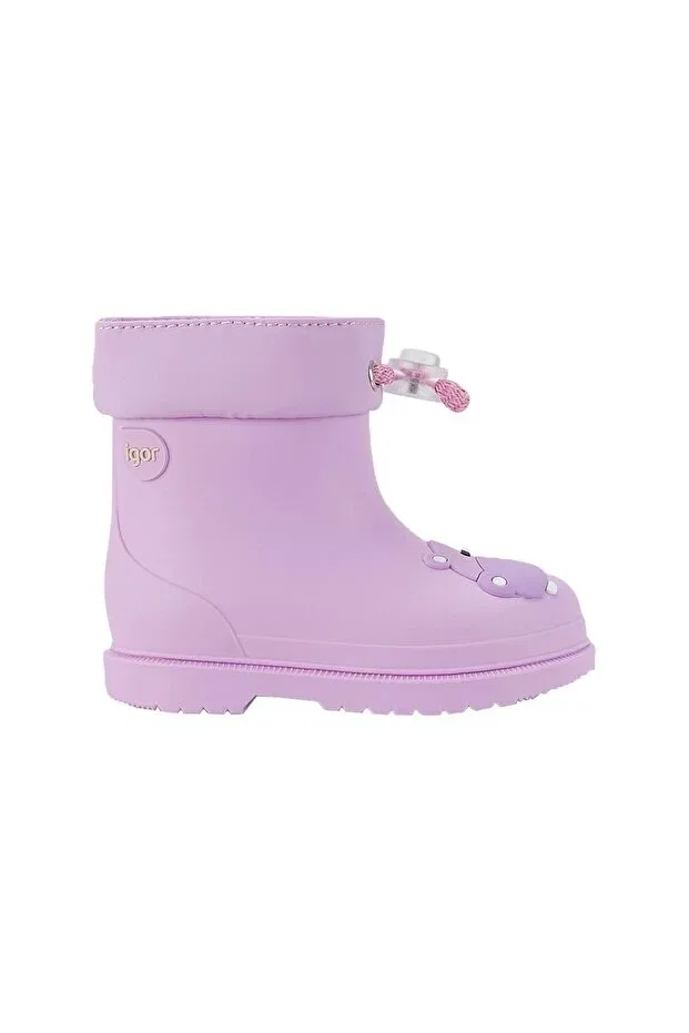 Детские ботинки для девочек водоотталкивающие Igor, Malva/Mauve — фото 4