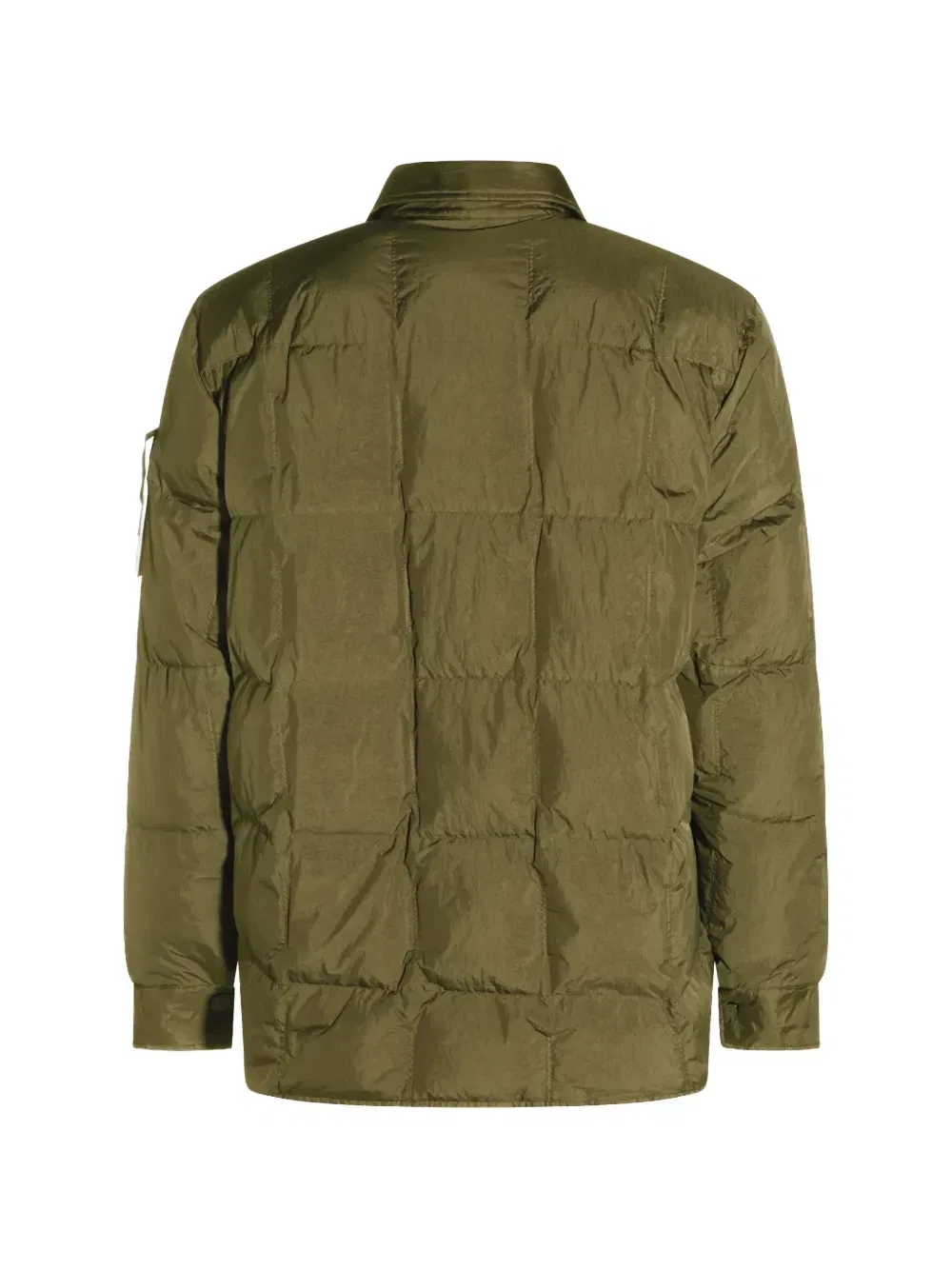Стеганая куртка Crinkle Reps NY Stone Island, зеленый — фото 2