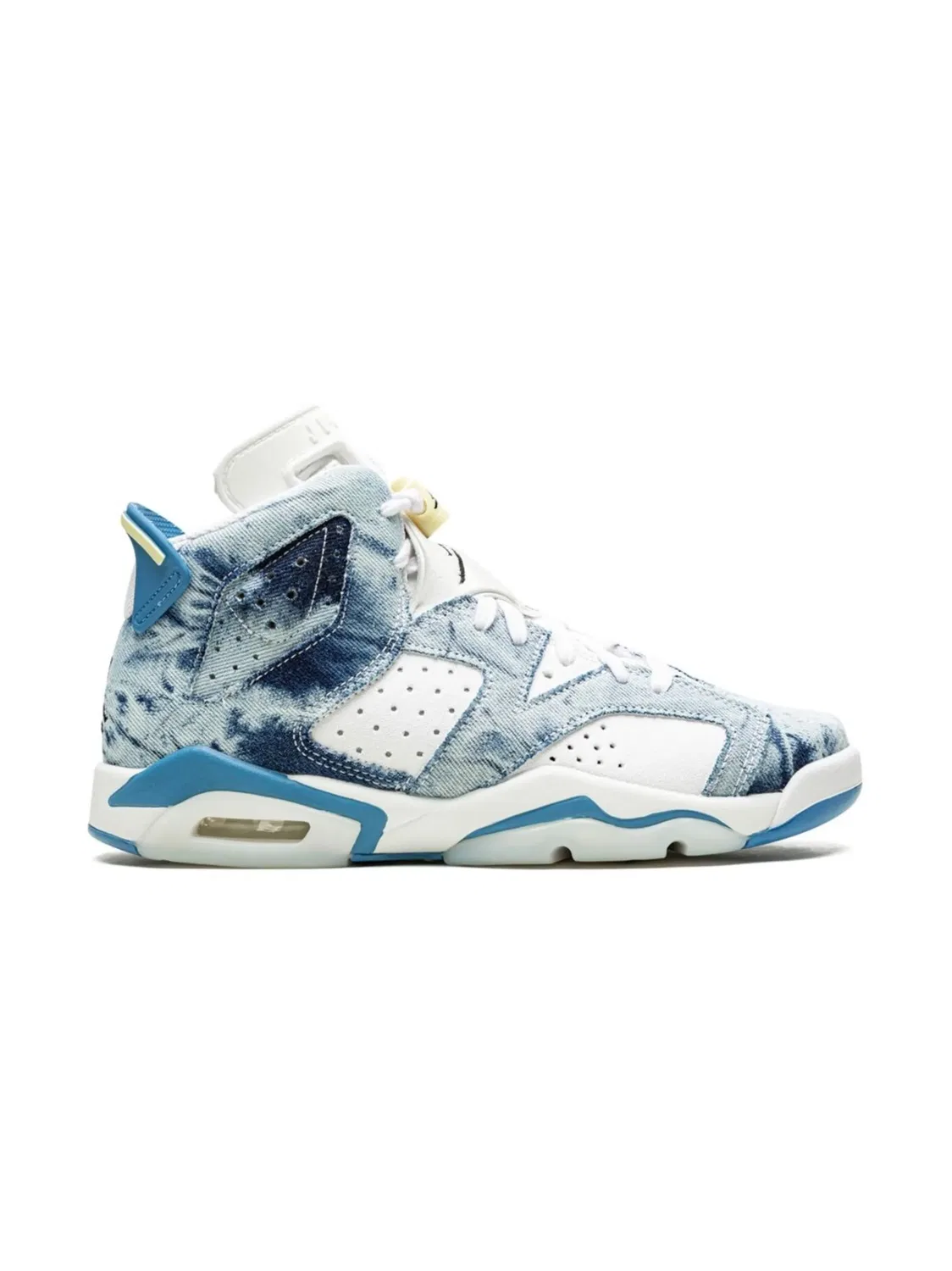 Кроссовки Air Jordan 6 Retro Washed Denim, белый — фото 3
