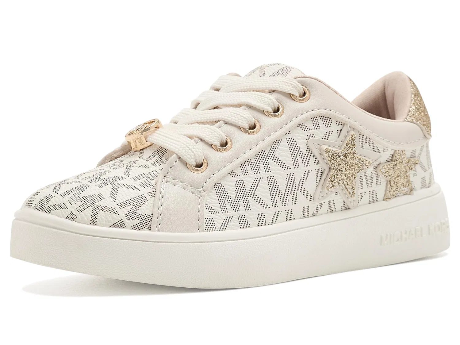 Кроссовки Jem Raine Star (для маленьких и больших детей) Michael Michael Kors Kids, Vanilla