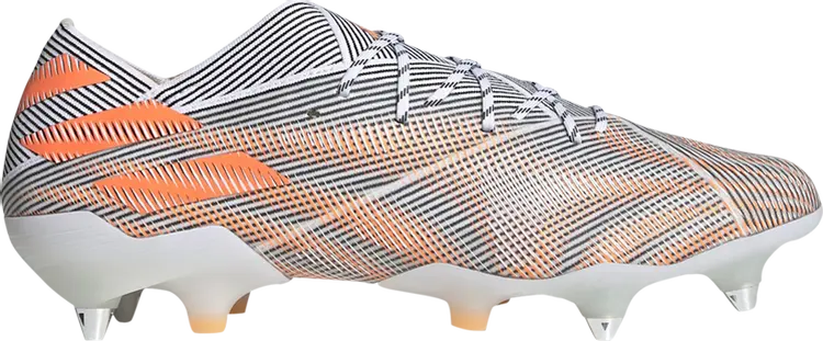 Бутсы Adidas Nemeziz.1 SG 'Tension Tape - Screaming Orange', оранжевый — фото 2