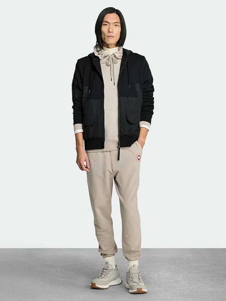 Футболка с коротким рукавом Perris Pull Zip Hoody CANADA GOOSE, Blue
