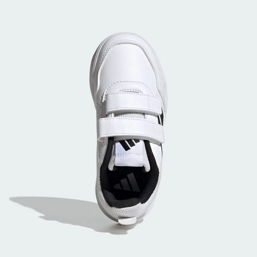 Детские спортивные кроссовки на липучках Tensaur Sport 3.0 CF K adidas, Бело-черный — фото 4