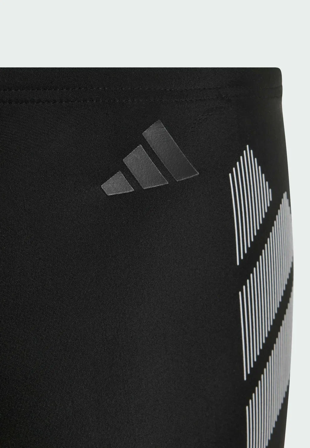 Большие бары, плавки, боксеры, дети - плавки Adidas Performance, Black — фото 2