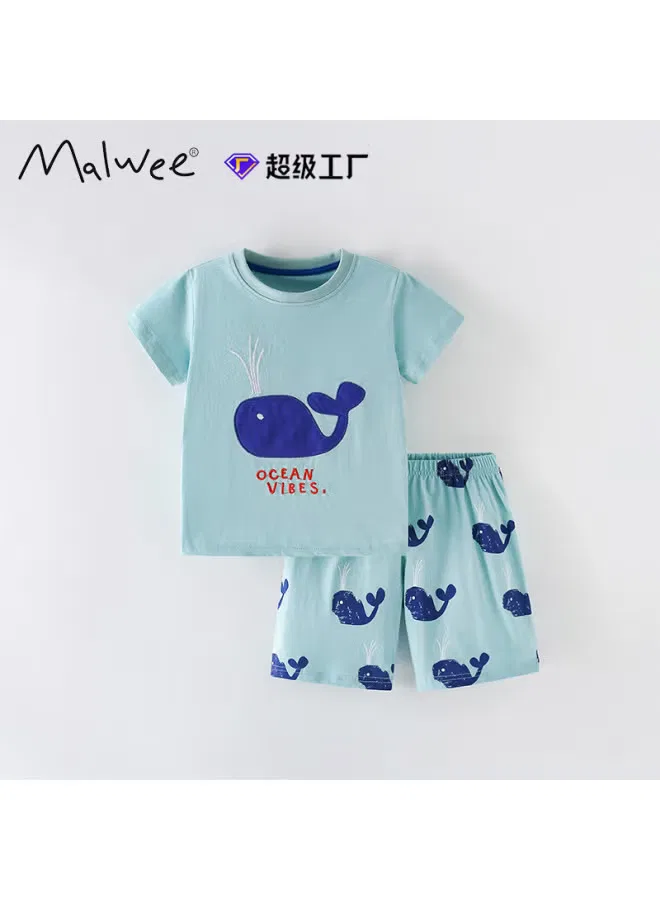 Комплект летний с коротким рукавом и круглым вырезом Malwee