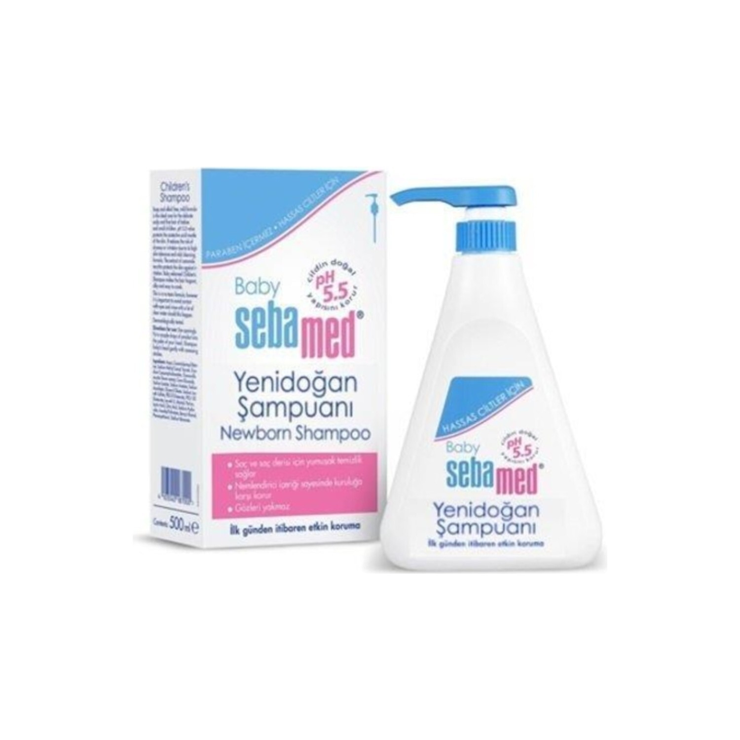 

Шампунь Sebamed для новорожденных, 500 мл