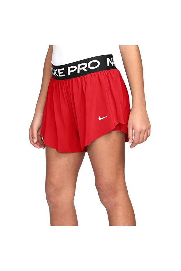 Детские спортивные шорты для девочек с длинным рукавом с леггинсами Nike, Red