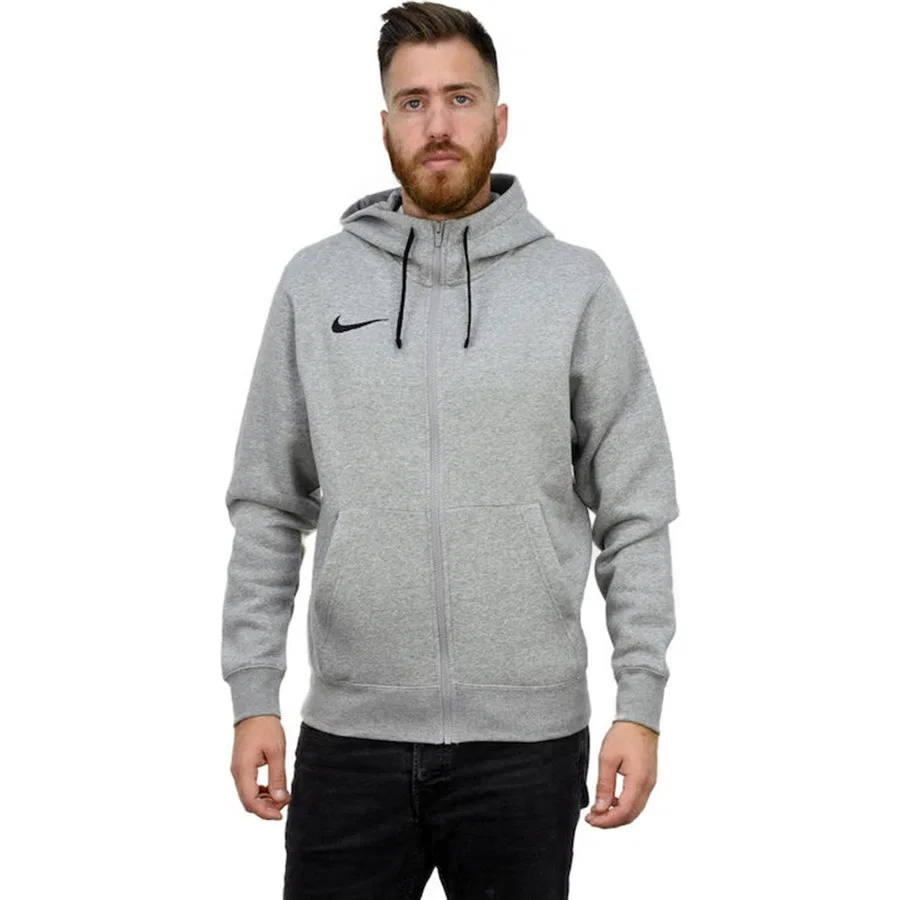 Худи с капюшоном и молнией Dry Park Hoodie Nike, Серый