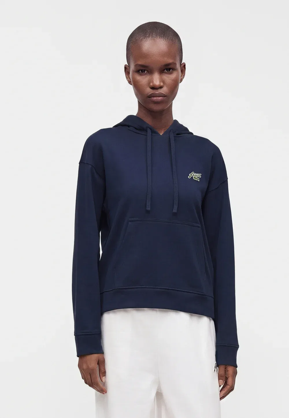 Толстовка Lacoste Navy Blue с капюшоном