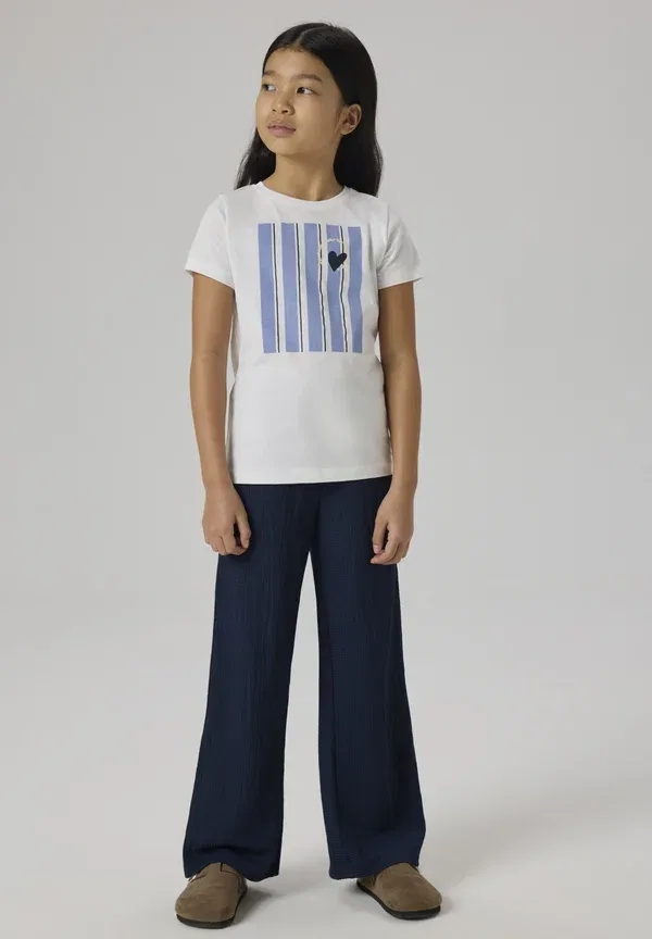 Брюки с эластичным поясом Nkffrimo wide pant Name It, темно-синий Blazer