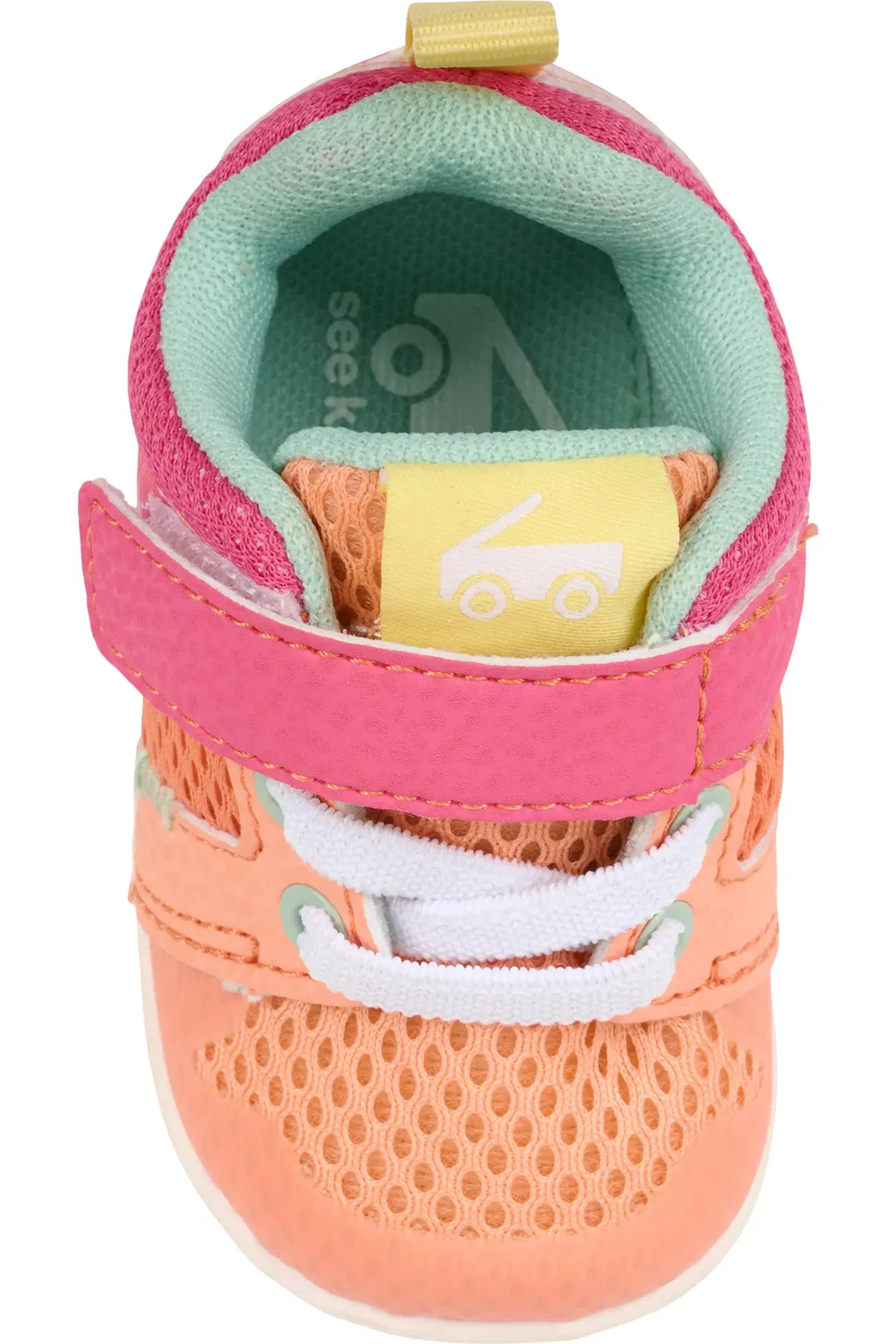 Детские кроссовки для первых шагов Mini Viento See Kai Run, Peach/Hot Pink — фото 4