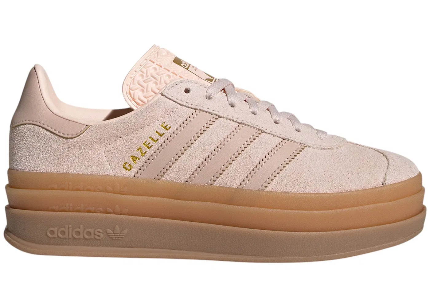 Детские кроссовки Lifestyle Adidas Gazelle Bold, Wonder Quartz Wonder Taupe Gum