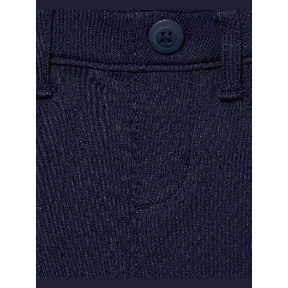 Детские джинсы для девочек супер-узкие с высокой талией Ponte Knit Pull On Jeggings The Children's Place, Blue — фото 2