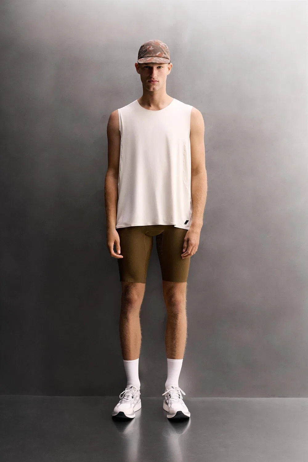 Беговые шорты ZARA, Mid-green