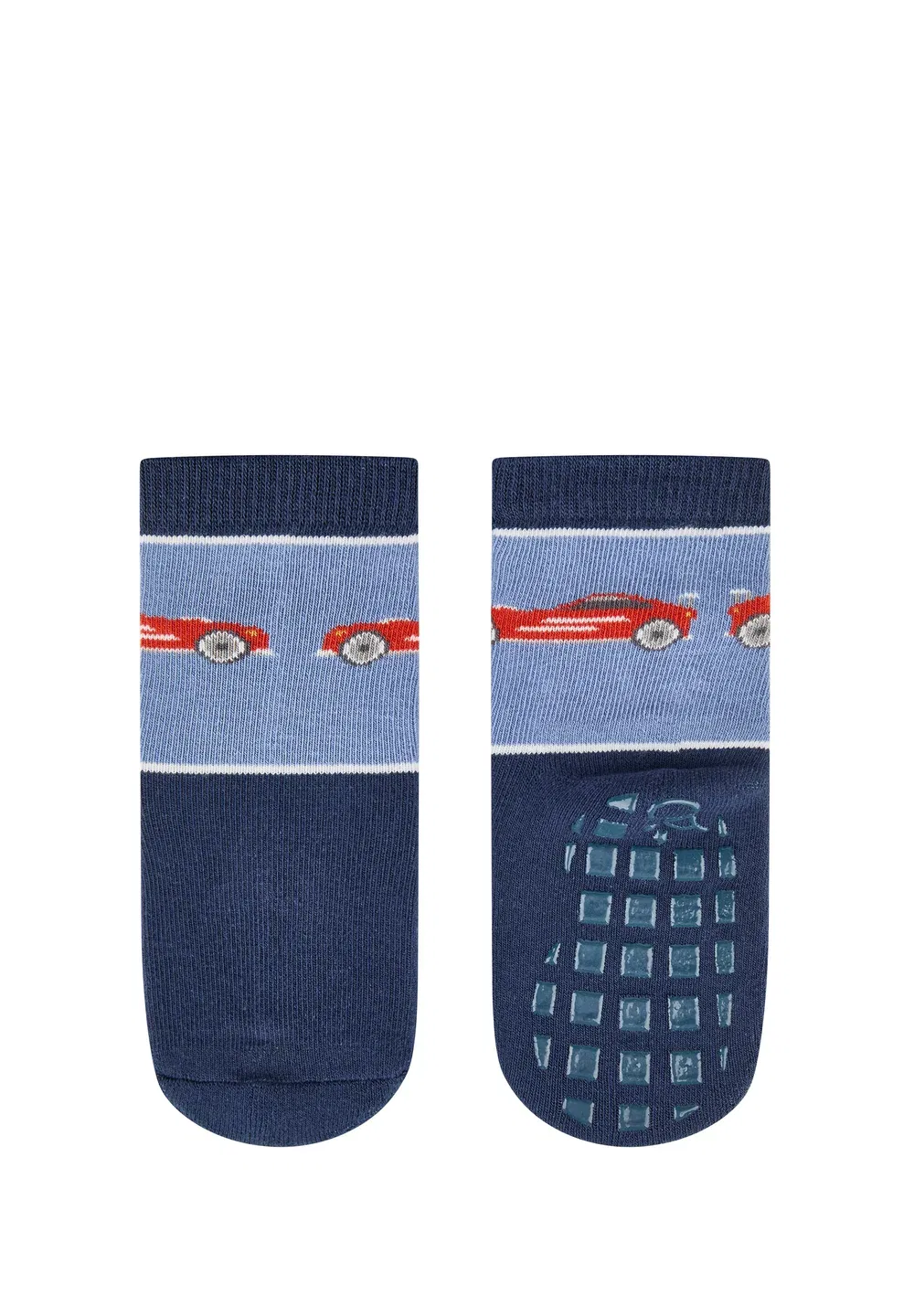 Пакет Abs Socken 2er Pack Auto und rippe mit Innenfrottee im Sohlenbreich - носки Sterntaler, Marine — фото 4