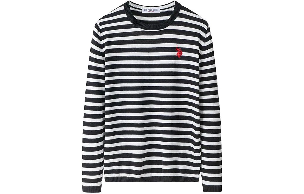 Мужская футболка с полосками U.S. POLO ASSN., Black Stripes