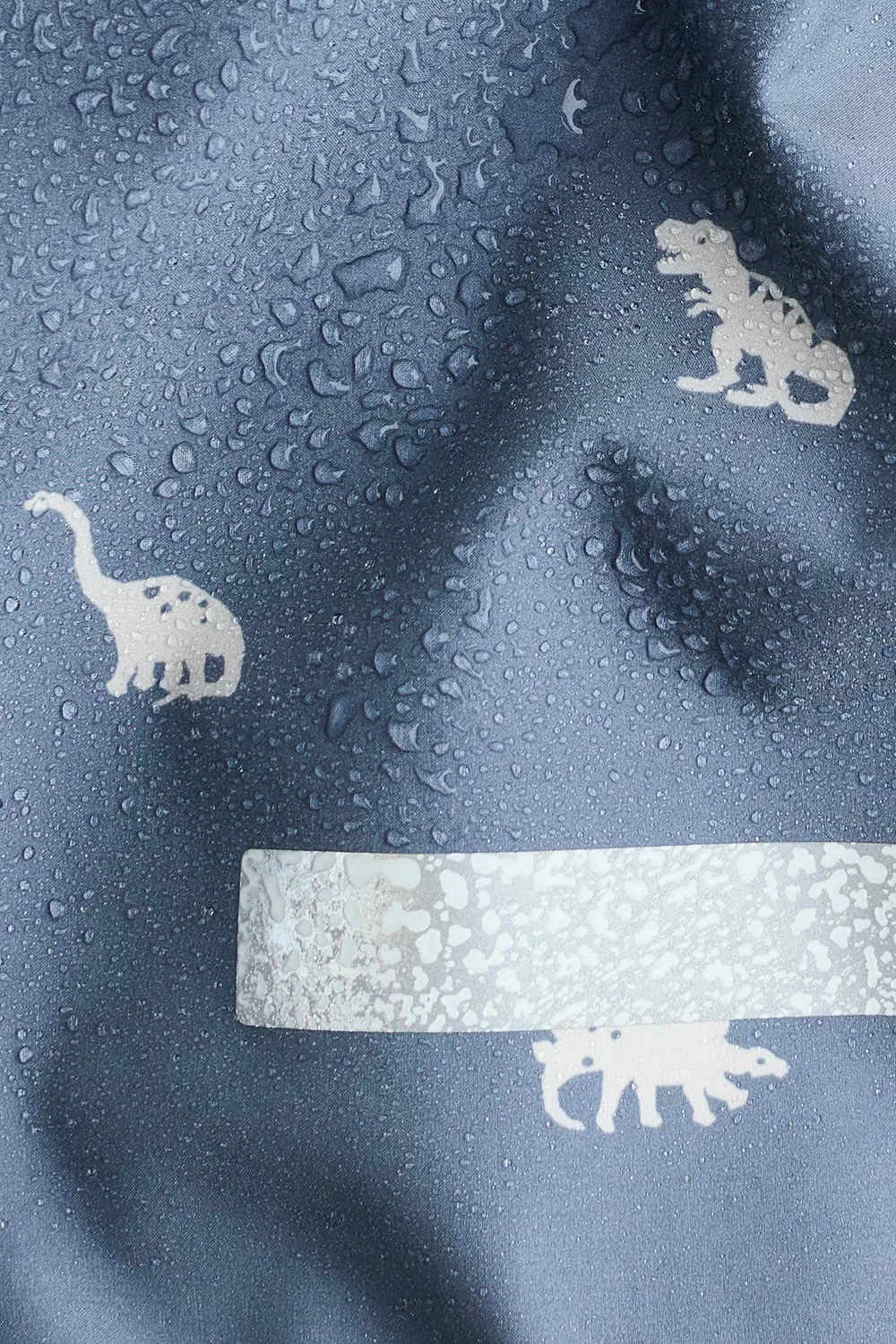 Водостойкая куртка из софтшелла H&M, Mattblau/Dinosaurier — фото 4