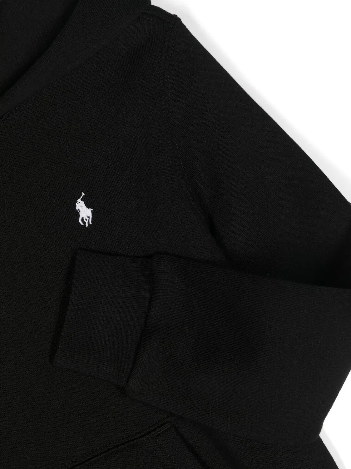 Худи с вышитым логотипом Polo Pony Polo Ralph Lauren, черный — фото 3