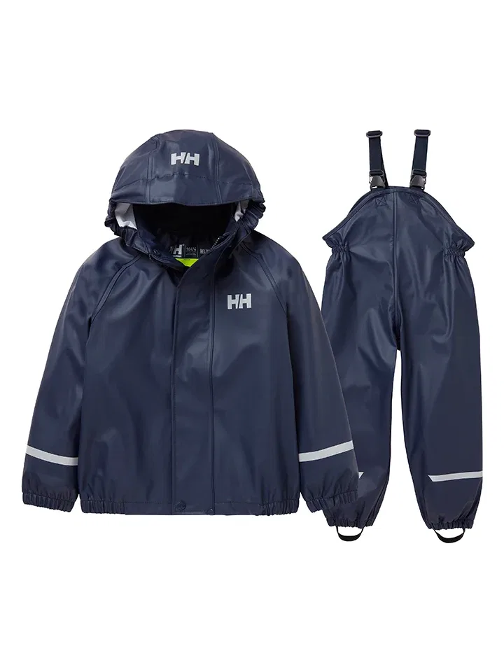 Дождевой костюм, непромокаемый Helly Hansen, темно-синий