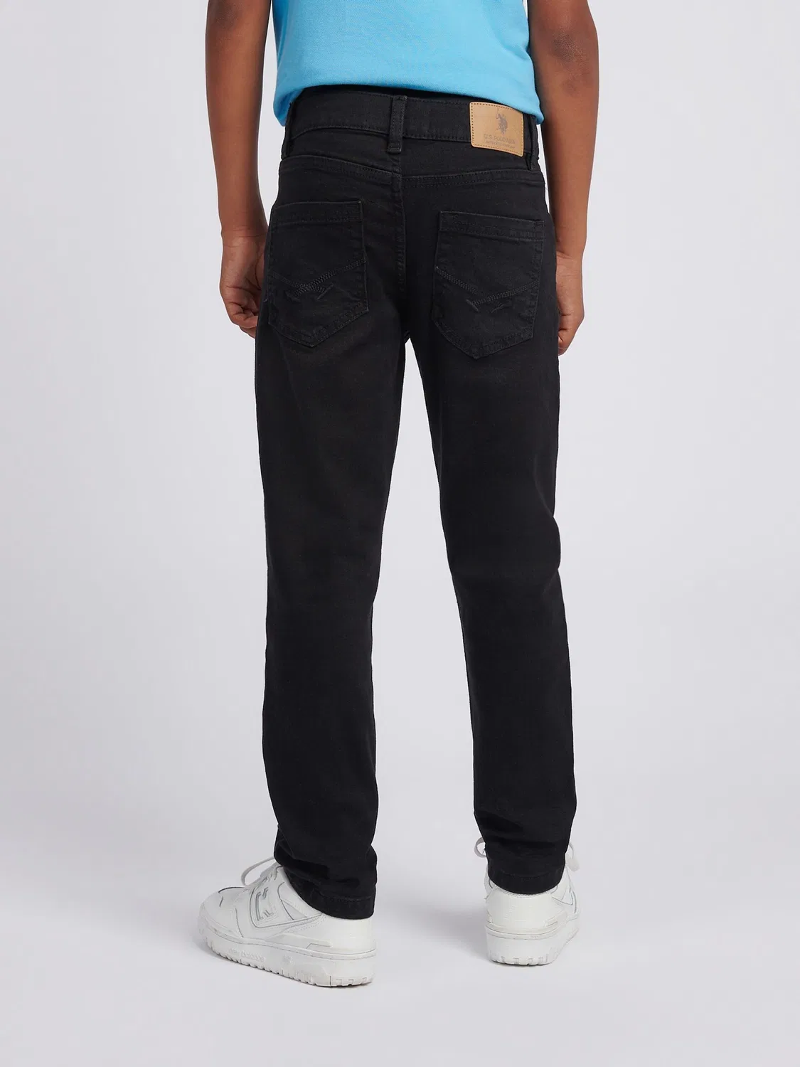 Джинсы классические Classic Fit U.S. Polo Assn, черный — фото 4