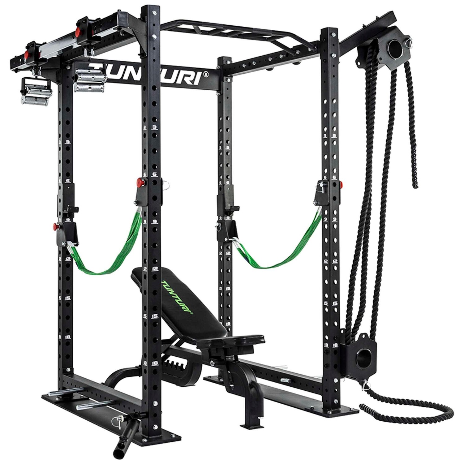 

Ленточные колышки для Power Rack — RC20 — за пару TUNTURI, черный