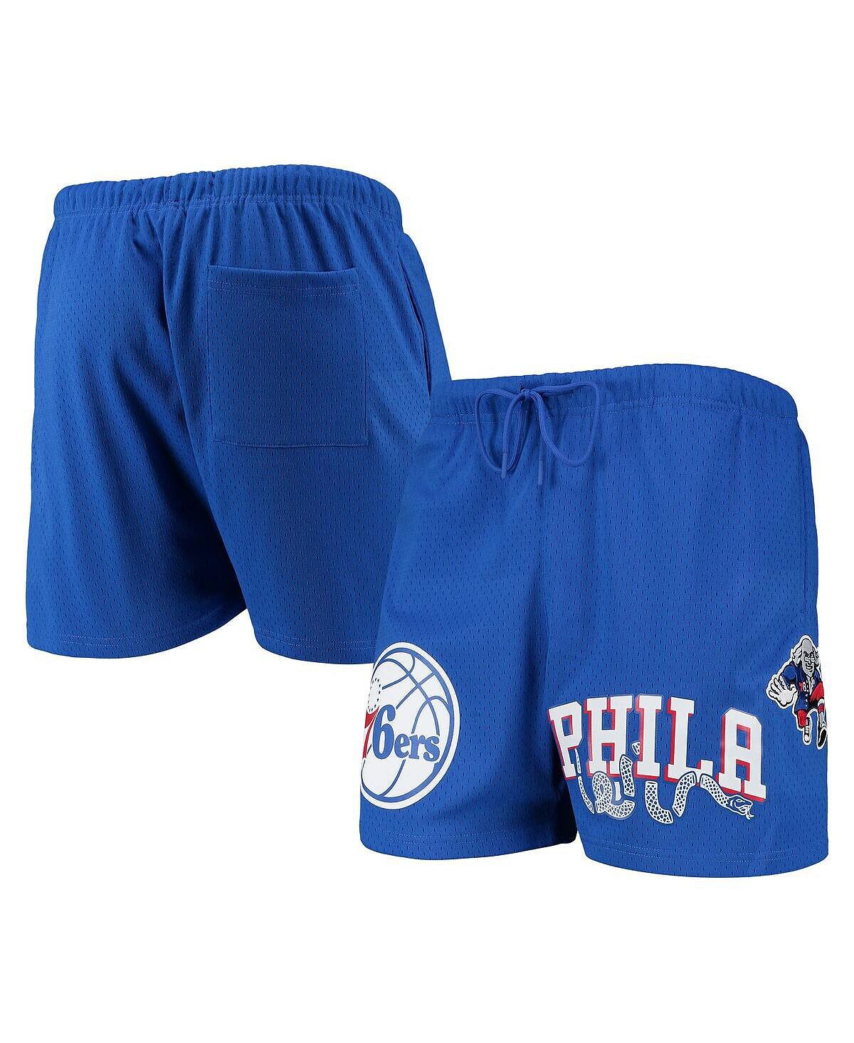 

Мужские шорты royal philadelphia 76ers mesh capsule Pro Standard
