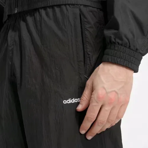 Мужские спортивные штаны TRACK PANT Adidas Originals, черный/ярко-алый — фото 2