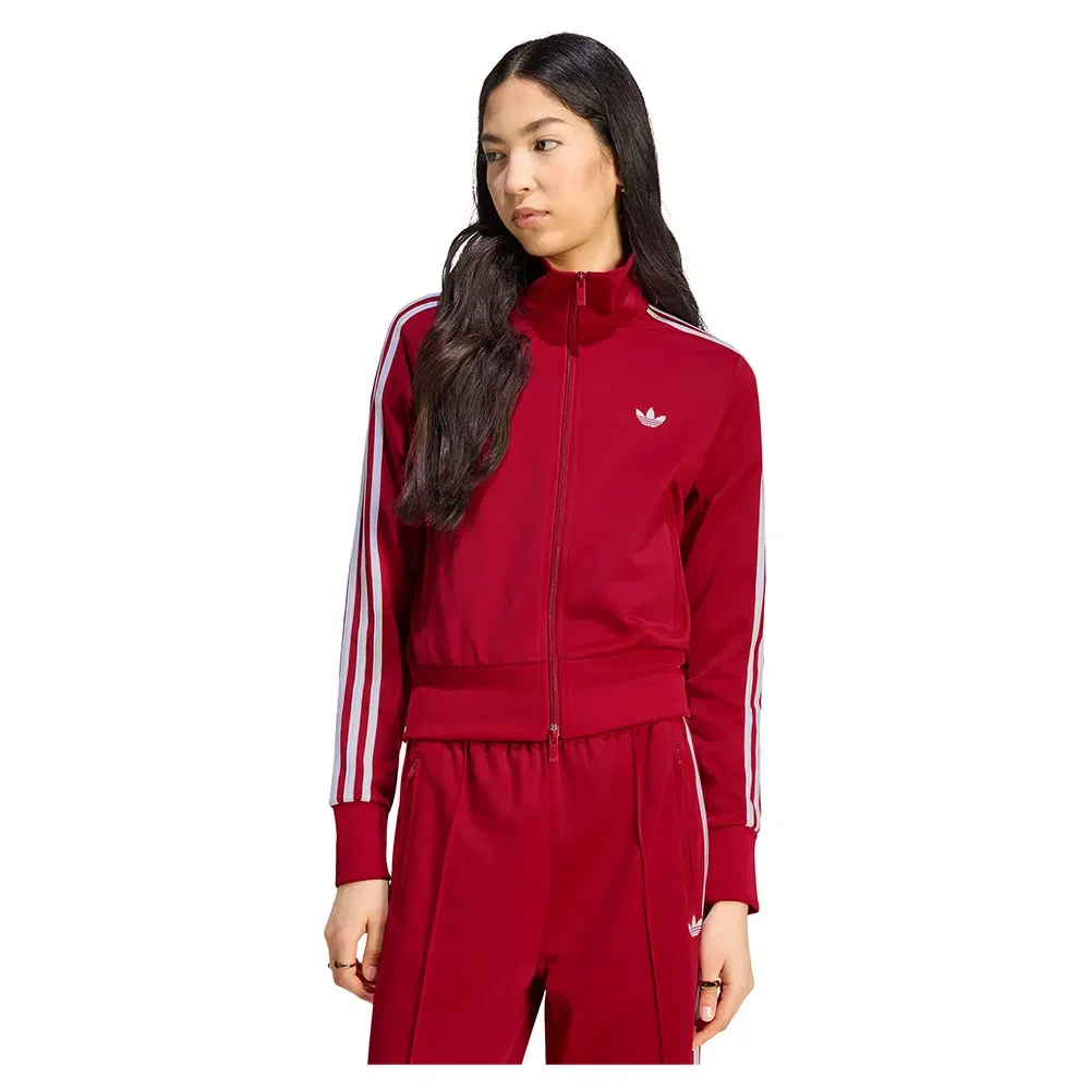 Свитшот с застежкой-молнией Firebird Classic Adidas Originals, красный
