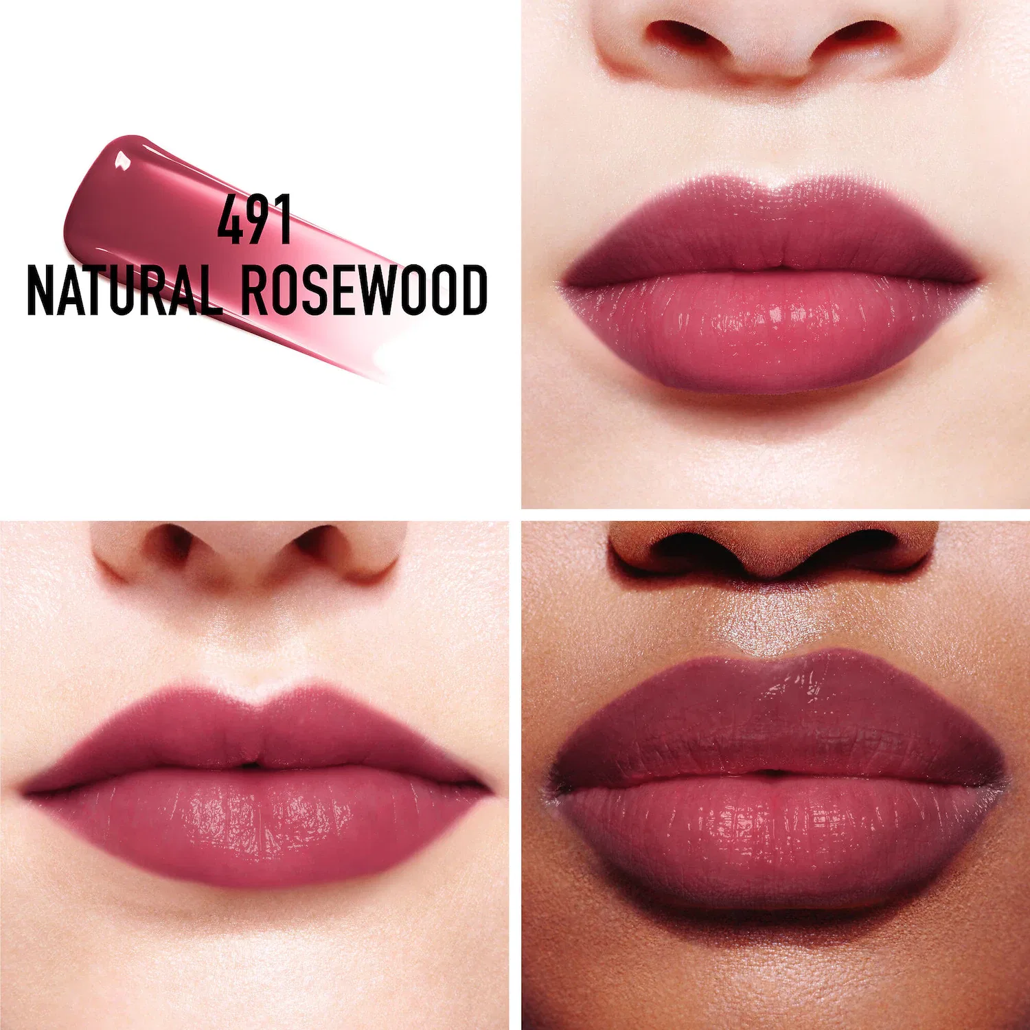 Тинт для губ DIOR 5 мл матовый 491 Natural Rosewood — фото 4