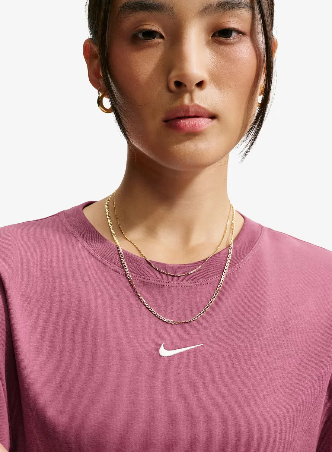 Футболка оверсайз Nsw Classic Nike, розовый — фото 4