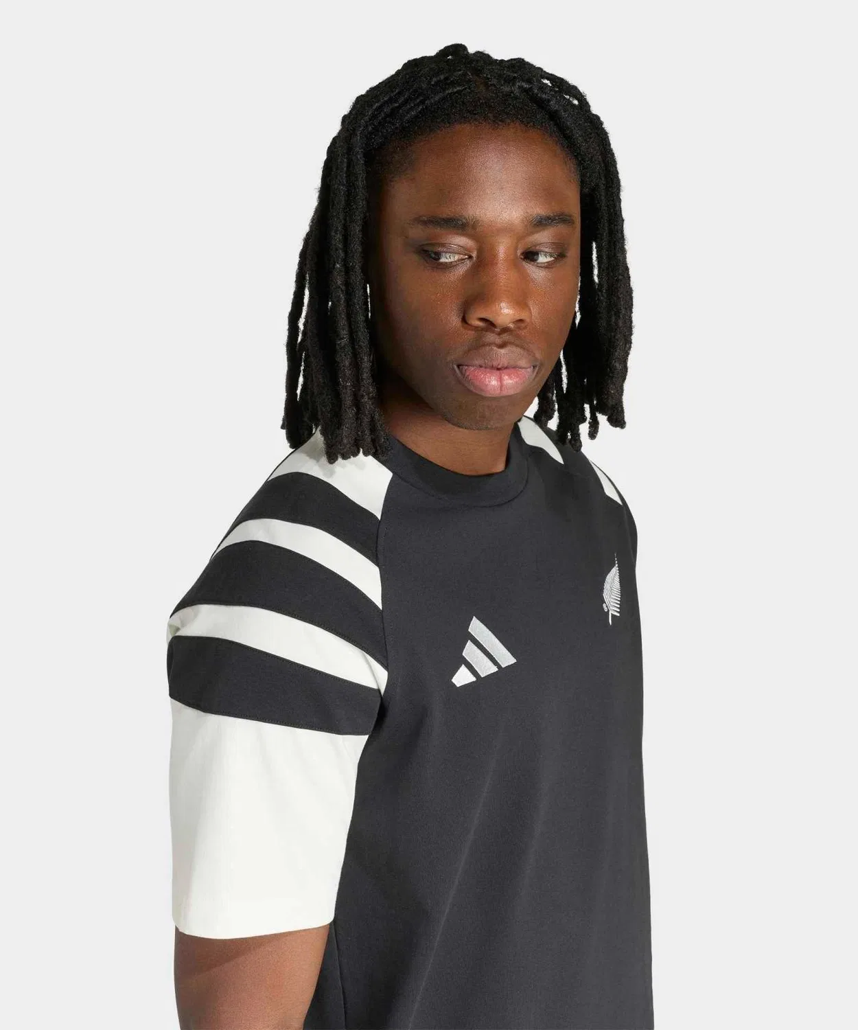 Мужская футболка с коротким рукавом All Blacks Leisurewear Adidas, Black — фото 3