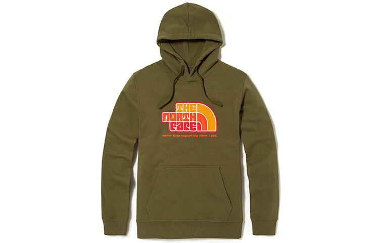 

Толстовка унисекс оливковая The North Face, оливковый