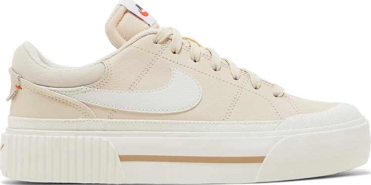 Кроссовки Nike Wmns Court Legacy Lift 'Pearl White', кремовый
